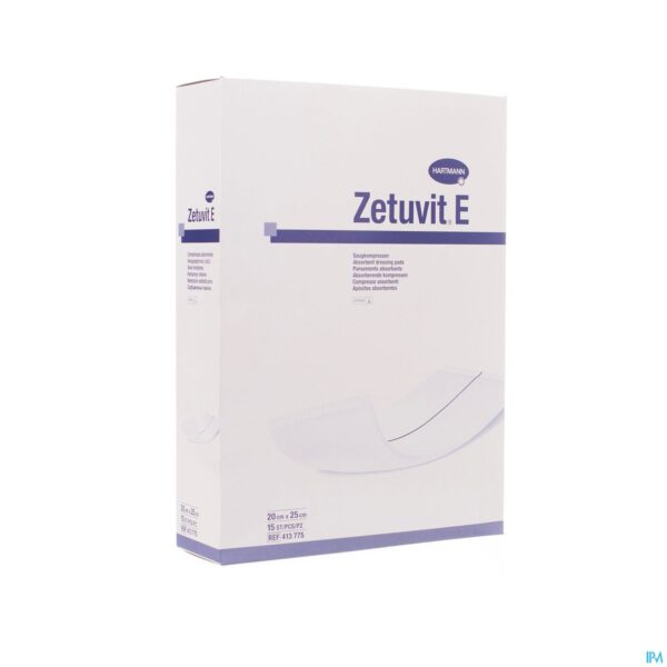 Packshot Zetuvit E 20x25cm St. 15 P/s