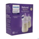 Packshot Philips Avent Natural 3.0 Zuigfles Duo 2x260ml