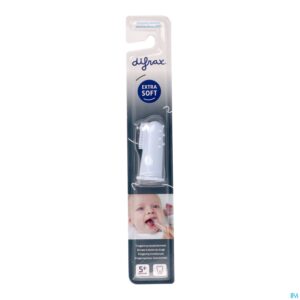 Packshot Difrax Tandenborstel Vingertop Silicone Ass