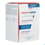 Packshot Ducray Anacaps Expert Progres. Haarutival Caps 90