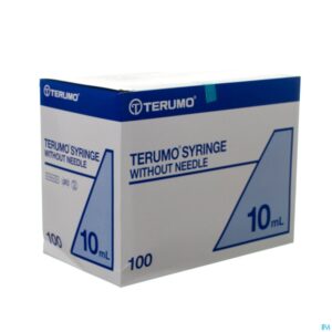 Packshot Terumo Spuit Luer Ecc Tip 10ml 100