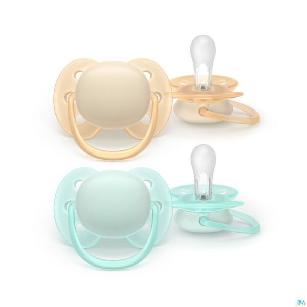 Productshot Philips Avent Fopspeen +0m Soft Neutraal 2
