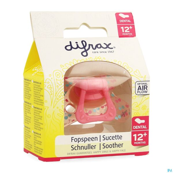 Packshot Difrax Fopspeen Dental Semi Filled 12m+ 346