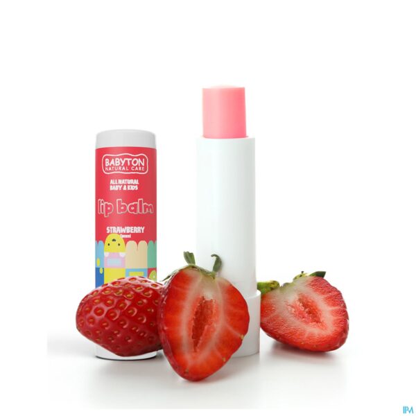 Lifestyle_image Babyton Natuurlijke Lippenbalsem Aardbei 5g