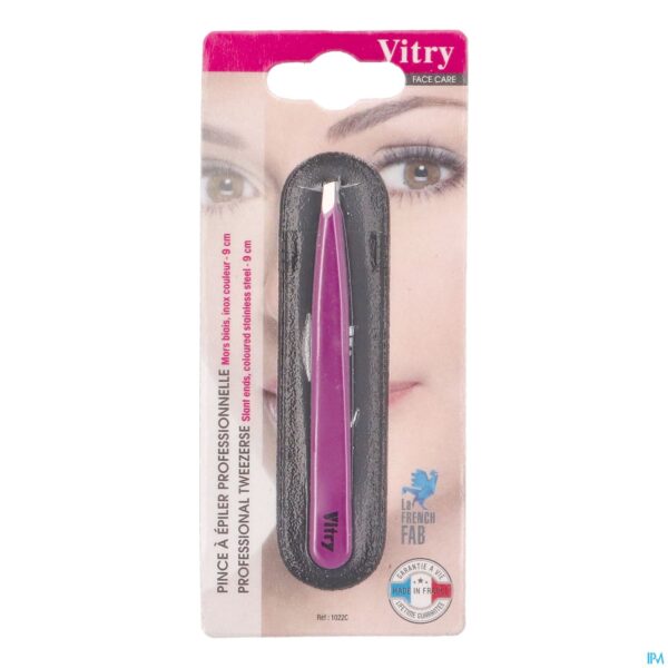 Packshot Epileerpincet Prof. Schuin Inox