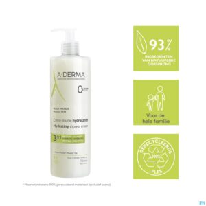 Lifestyle_image Aderma Indisp.douchecreme Hydraterend 750ml