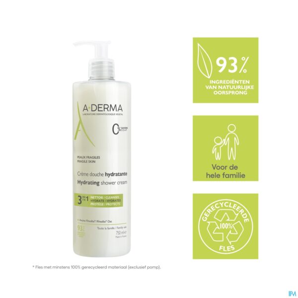 Lifestyle_image Aderma Indisp.douchecreme Hydraterend 750ml