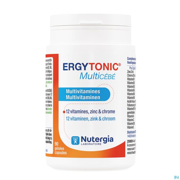 Packshot Ergytonic Multicebe Caps 90 Packshot Ergytonic Multicebe Caps 90