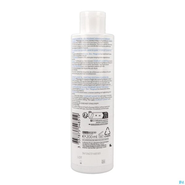 Packshot La Roche Posay Cicaplast Wasgel B5 200ml