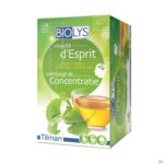 Packshot Biolys Ginkgo Groene Thee Sach 24