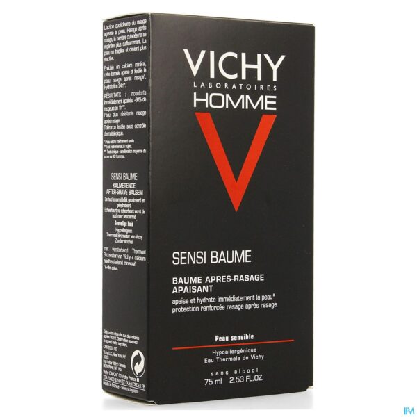Packshot Vichy Homme Sensibaume Mineral 75ml