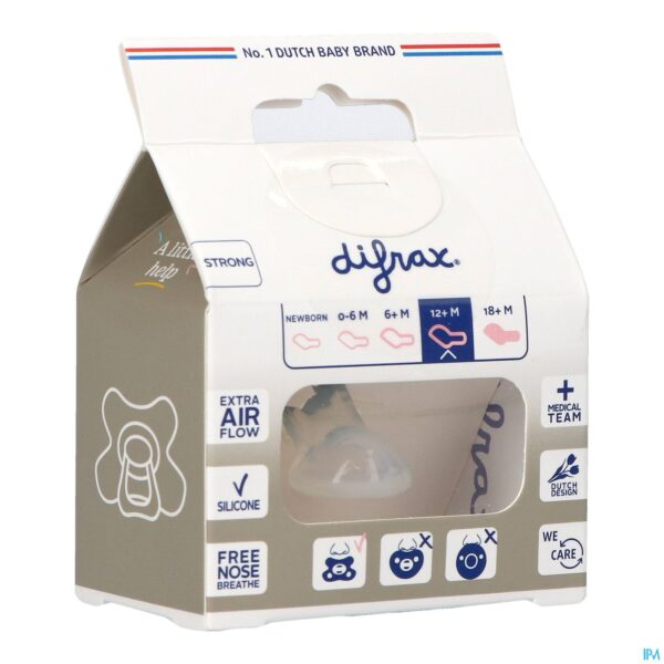 Packshot Difrax Fopspeen Dental Semi Filled 12m+ 346