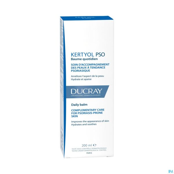 Packshot Ducray Kertyol Pso Balsem Dagelijks Gebruik 200ml
