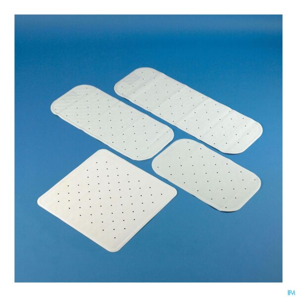 Productshot Douche-badmat Ctc A/slip Wit 76x35,5cm Homecraft