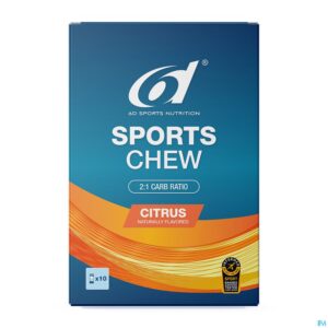 Packshot 6d Sports Chew Citrus 10x38g