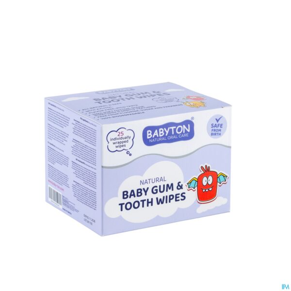Packshot Babyton Tandvlees&tandendoekjes Baby 125