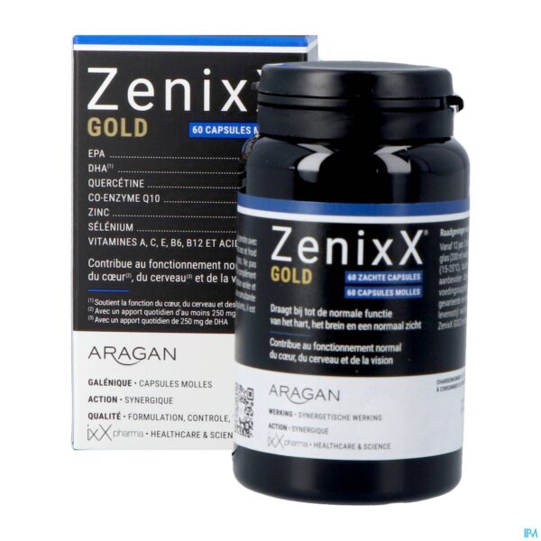 Productshot Zenixx Gold Caps 60x890mg Nf