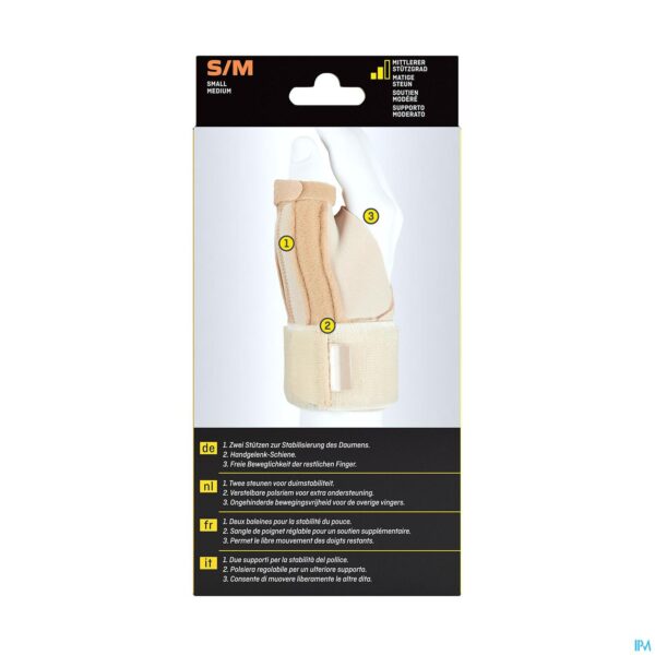 Packshot Futuro Duimstabilisator 45841, Beige, Small/medium