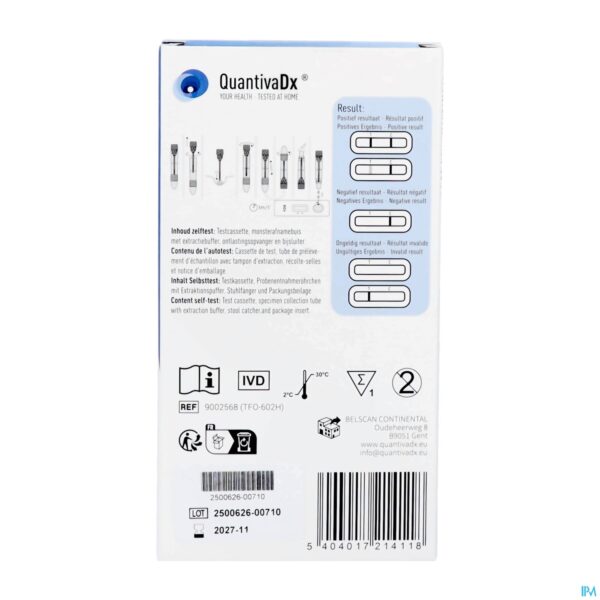 Packshot ZELFTEST DARM IFOB TFO-602H 1 ST