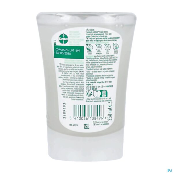 Packshot DETTOL NO TOUCH NAVULLING PARFUM ALOË VERA 250  ML   DETTOL