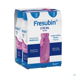 Packshot Fresubin 2 Kcal Drink 200ml Fruits De La Fôret/bosvruchten