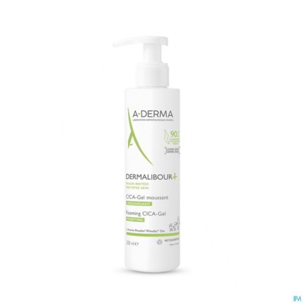 Productshot Aderma Dermalibour+ Cica Gel Schuimend 200ml