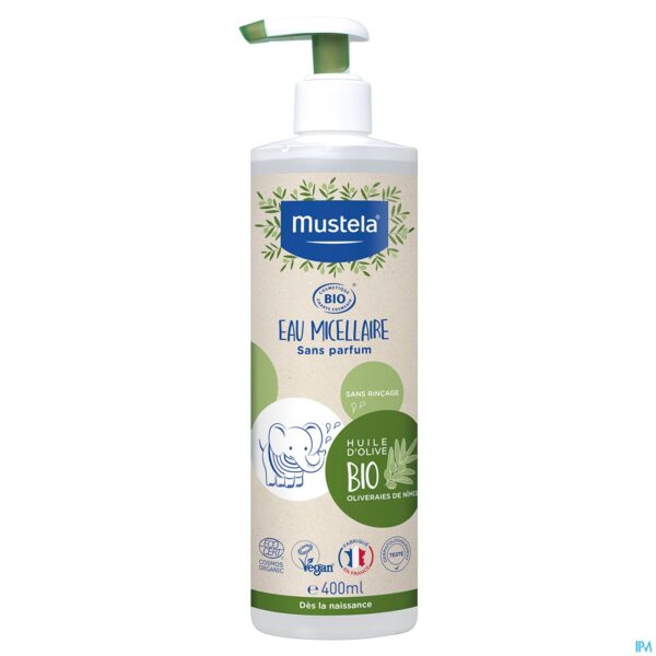 Productshot Mustela Fam Bio Micellair Water 400ml