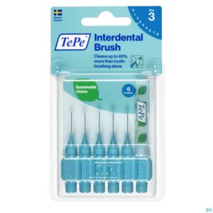 Packshot Tepe Interdental Brush 0,60mm Blue 6