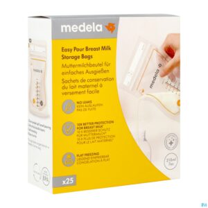 Packshot Medela Moedermelkbewaarzakjes Schenktuit 25