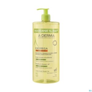 Packshot Aderma Exomega Control Emolierende Wasolie 1l