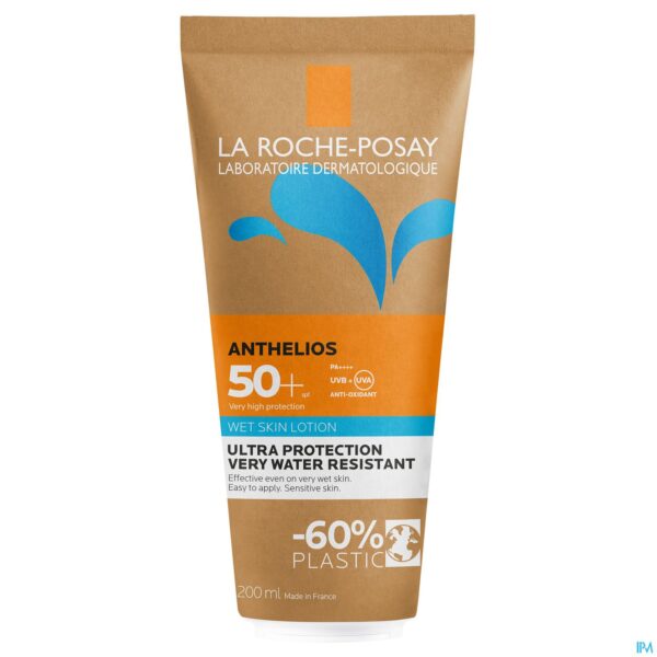 Packshot Lrp Anthelios Wetskin Ecopack 50+ 200ml