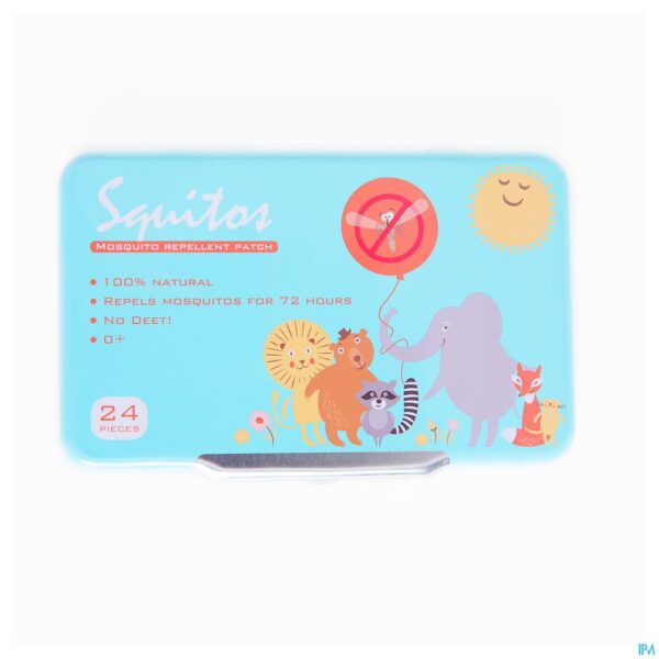 Packshot Squitos Antimuggen Stickers 24x Packshot Squitos Antimuggen Stickers 24x
