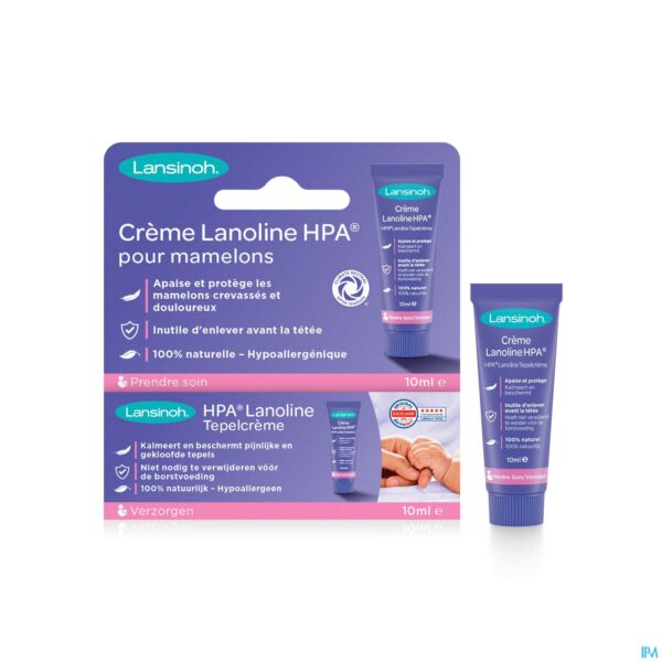 Productshot Lansinoh Lanoline Creme Tube 10ml 10173