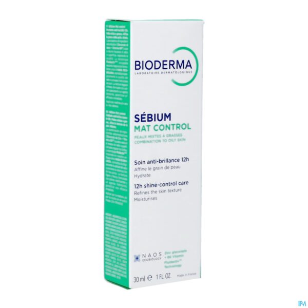 Packshot Bioderma Sebium Mat Control 30ml Packshot Bioderma Sebium Mat Control 30ml