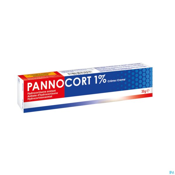 Packshot Pannocort Creme Derm 1% hydrocortisone  X 30g