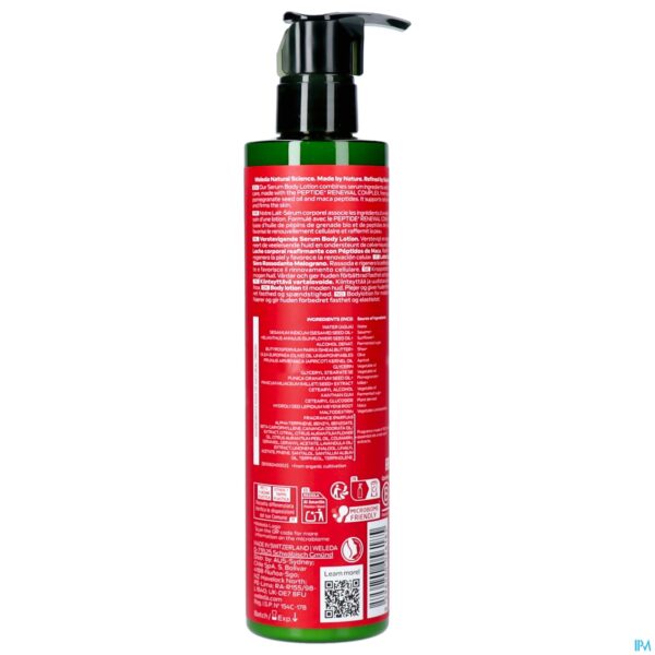 Packshot Weleda Verstev. Serum Bodylotion Granaatapp. 250ml
