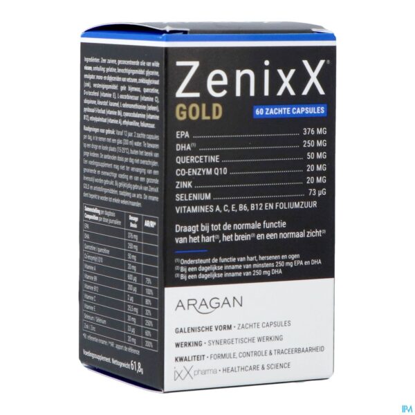 Packshot Zenixx Gold Caps 60x890mg Nf