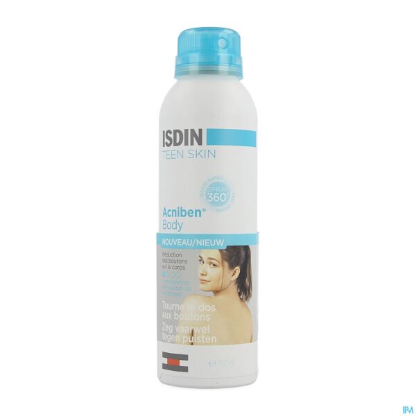 Packshot Isdin Acniben Teen Skin Vermind.puist. Spray 150ml