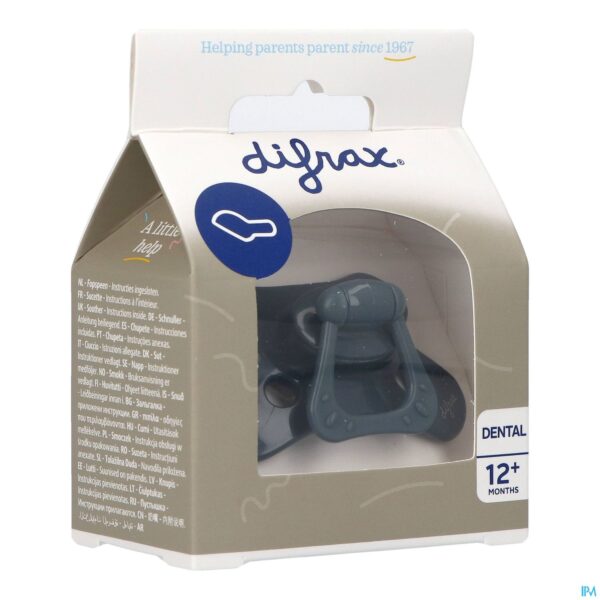 Packshot Difrax Fopspeen Dental Semi Filled 12m+ 346