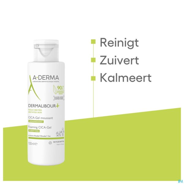 Lifestyle_image Aderma Dermalibour+ Cica Gel Schuimend 100ml