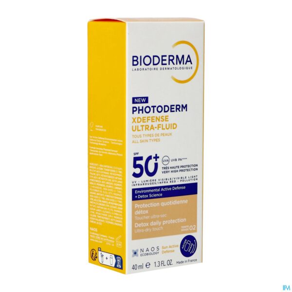 Packshot Bioderma Photoderm Xdefense Ultrafl.spf50+ 02 40ml