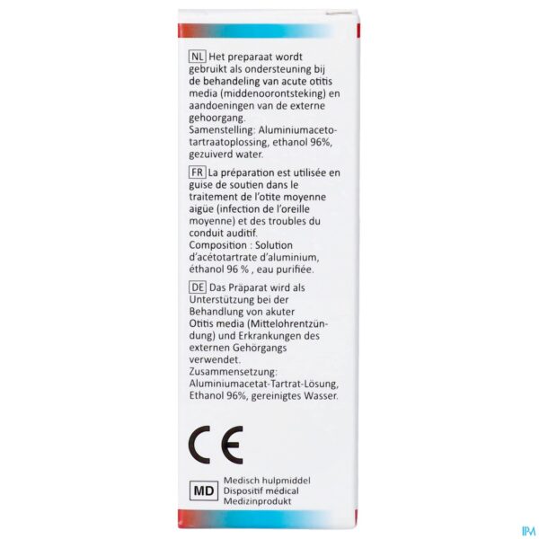 Packshot Burow Oordruppels 20g Kuracilo