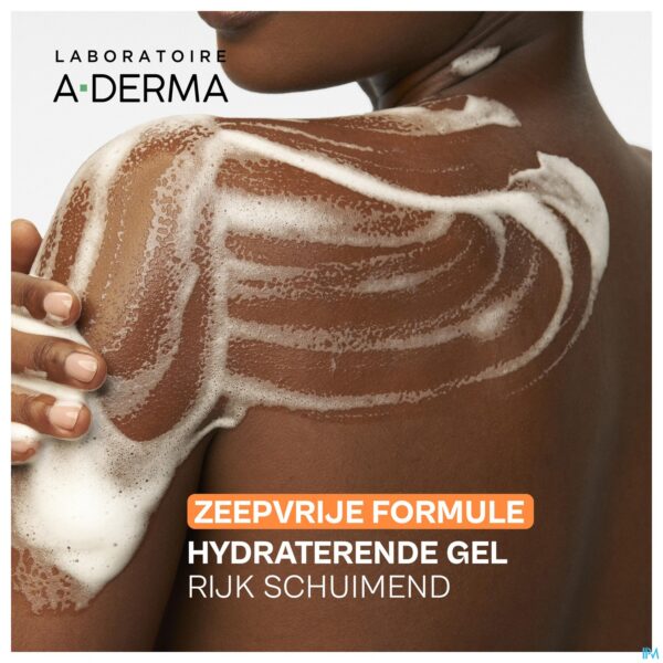Lifestyle_image Aderma Exomega Control Emolierend Gel Schuim.500ml