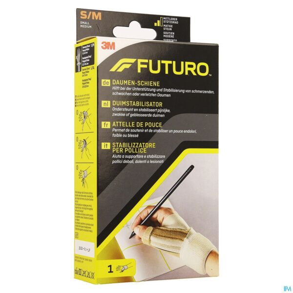 Packshot Futuro Duimstabilisator 45841, Beige, Small/medium Packshot Futuro Duimstabilisator 45841, Beige, Small/medium