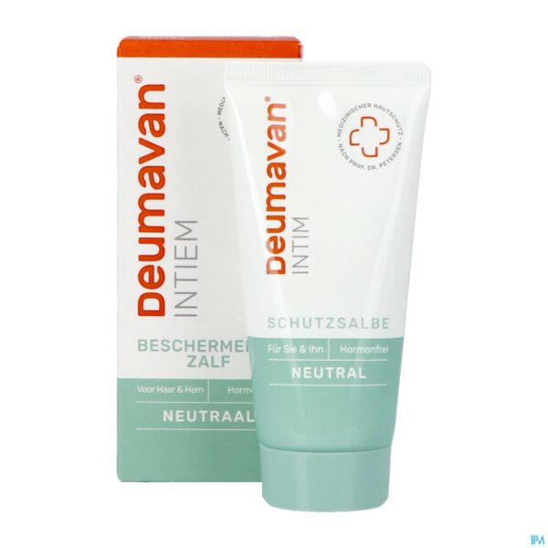 Productshot Deumavan Intieme Zalf Natuur Tube 50ml
