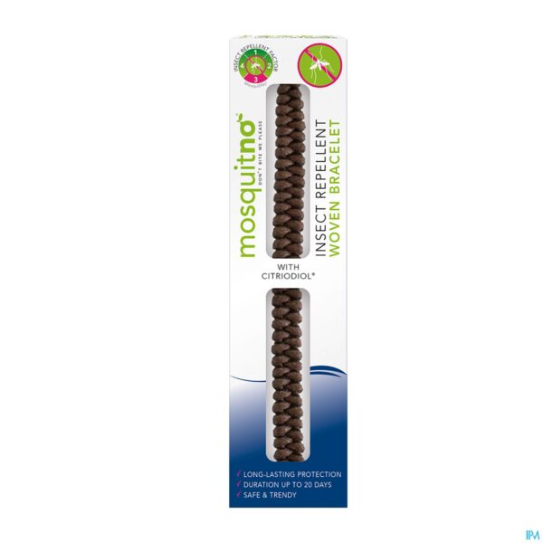 Packshot Mosquitno A/mug Armband Woven Citriodiol