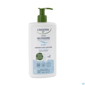 Packshot Neutraderm Baby Bio Liniment Pompe 480ml