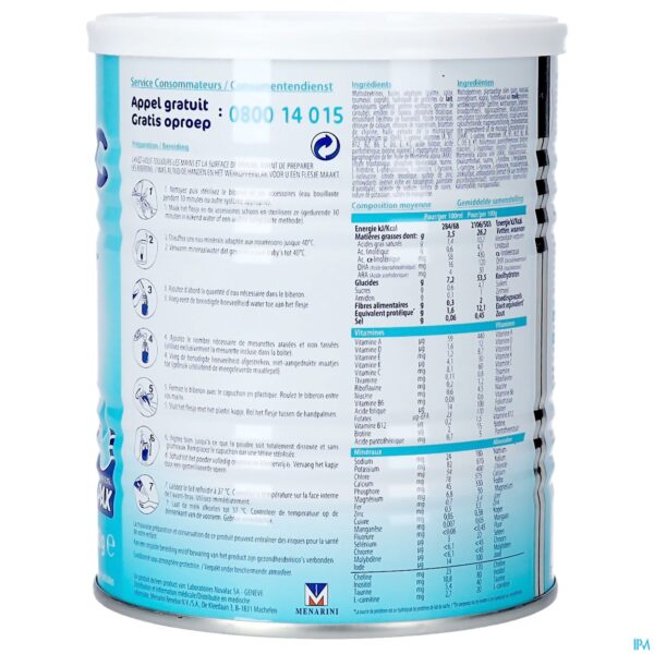 Packshot Novalac Allernova Ar+ 0-36m Pdr 400g Nf
