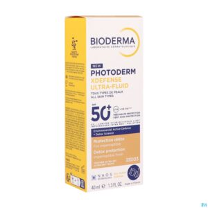 Packshot Bioderma Photoderm Xdefense Ultrafl.spf50+ 03 40ml