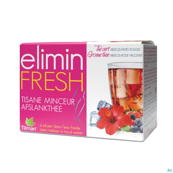 Packshot Elimin Fresh Hibiscus-rode Vruchten Tea-bags 24